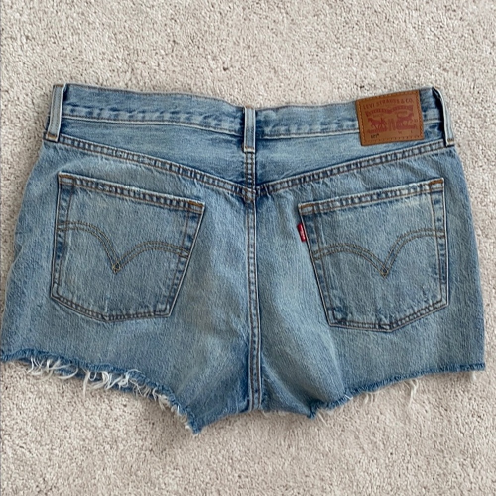 Levi 501 denim shorts